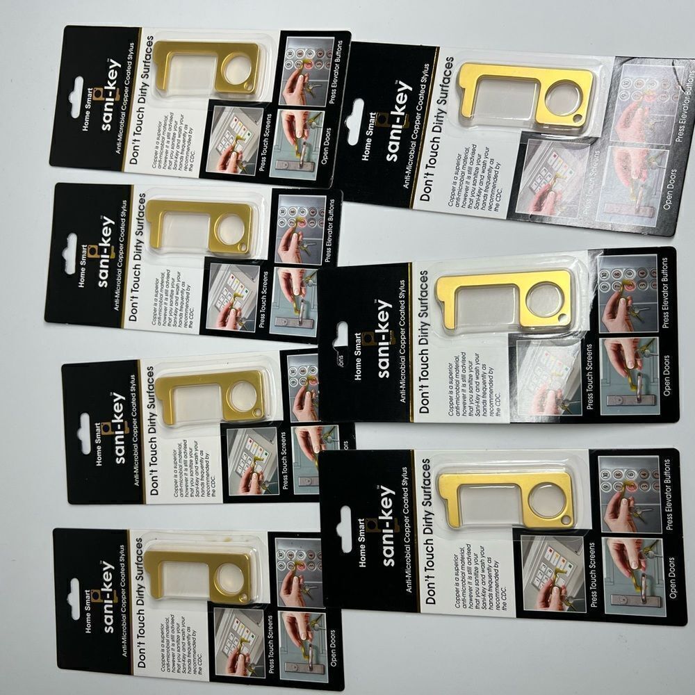 Bundle of 7 Sani-Keys NWT - Picture 3 of 6